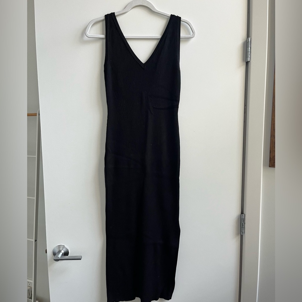 House of Harlow knit ribbed dress